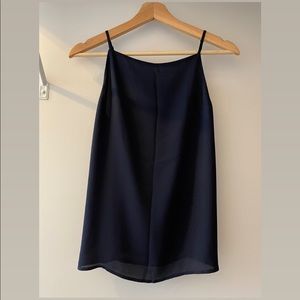 Loft Navy Tank Top, XS